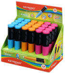 Keyroad Hegyező 1 lyukú radírral 24 db/display Keyroad 2 in 1 vegyes színek - papirx