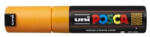 uni Dekormarker 8mm, Uni Posca PC-8K ragyogó sárga - papirx
