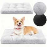 Nobleza kutyafekhely szürke puha plüss fekhely szőnyeg 80x50x10 cm Nobleza (B40703LU5)