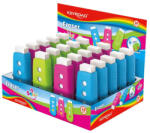 Keyroad Radír, PVC mentes 20 db/display Keyroad Smile Eraser vegyes színek