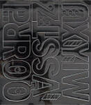  Öntapadós matrica, 5 cm-es, betűlap, ABC második fele, fekete