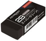 Keyroad Radír, 20 db/display, Keyroad Tec TPE, fekete - papirx