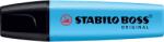STABILO Szövegkiemelő 2-5mm, vágott hegyű, STABILO Boss original kék