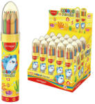 Keyroad Színes ceruza készlet háromszögletű, rakéta palackban Keyroad 12 klf. szín - papirx