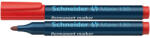 Schneider Alkoholos marker 1-3mm, kerek végű Schneider Maxx 130 piros