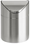 VEPA BINS Billenős szemetes, 1, 5 l, rozsdamentes acél, asztali, ezüst (UVB05)