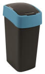 Keter Billenős szemetes, 45 liter "Pacific flip bin", fekete/kék