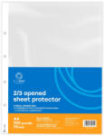 BLUERING Genotherm lefűzhető, A4, 70 micron narancsos belül 2/3 részben nyitott Bluering® 100 db/csomag,