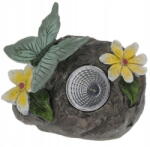  Napelemes kerti lámpa pillangó kővel 10 cm (119498)