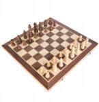 SUPVOX Fa Szett Sakk Játékhoz, Színes, Összecsukható Táblával