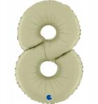 Grabo Léggömb Grabo 8-as szám szatén olíva 66cm