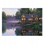 CE Festmény számok szerint - Ház a vízparton 40×50 cm Keret nélküli szett (B07BNCPZ1V)