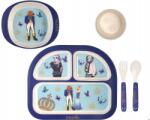 CHI CHI Pompoos Edénykészlet evőeszközök étkészlet gyerek tál tányér (Kosmonauta niebieski)
