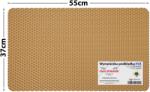 Max-Dywanik Lábtörlő ajtó előtti lábtörlő cipőtálca 37x55 bézs színű (496048)