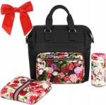 Cybex Babakocsi táska & hátizsák, Spring Blossom Dark Light (BabyShower ajándék) (4058511729718)