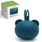 Gigi Kids Szilikon cumitartó gömb védő medál sötétkék 0m+ (PC-011-10)