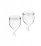 Satisfyer Menstruációs bögre szett Satisfyer Feel Secure transparent 15 ml (4061504002224)