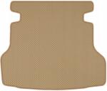 Max-Dywanik Toyota Avensis II Sedan 2003-2009 Csomagtérszőnyeg Bézs rombusz