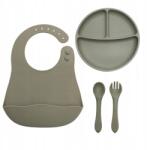 Gigi Kids Csecsemő- és gyermekszilikon edénykészlet az evés tanulásához (4-ST-011-05)