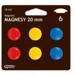 Grand Táblamágnes 20 MM Színes Kerek Bliszter Iskolai Irodai Mágnes