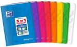 OXFORD A5 60 Lapos Vonalas Füzet Oxford Easybook Vegyes Színekkel (4905212663370)