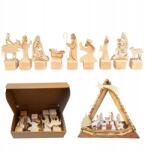 Life in Wood Karácsonyi Betlehem Figura Szett Karácsonyi fa figurák (figurki do szopki)