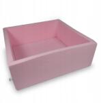 Mimii Száraz medence 110x110x40cm púderrózsaszín labdák nélkül (am139)