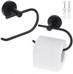 Nobo Kids WC-papír tartó fürdőszobai akasztó fekete (CH-248838)