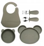 Gigi Kids Csecsemő- és gyermek etető szilikon edény szett 5 db-os (4-SB-011-05)