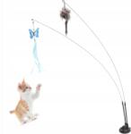  Interaktív Macskajáték Horgászbot Tapadókoronggal 90 CM (HZTNN2403)