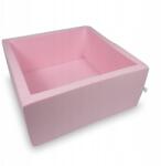 Mimii Száraz medence 90x90x40cm púderrózsaszín labdák nélkül (5907628911068)