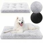 Nobleza kutyafekhely szürke puha plüss fekhely szőnyeg 110x73x10 cm Nobleza (B40703LU9)