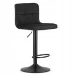 Furnitex Hoker Prot bársony fekete fekete alap (Furnitex)