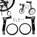  Oldalsó Kerekek Edzőkerekek Gyerekkerékpárokhoz 16" 22" -ig Fekete (TJ05480KÓŁKA)