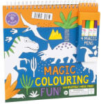 Floss & Rock Dinoszauruszok Színezőkönyv mágikus filctollakkal (5055166360678)