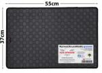 Max-Dywanik Gumi lábtörlő cipőtálca 37x55 cm fekete színű (496026)