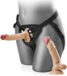 Scala Strap-on Nagy Reális Hímvesszővel- Heveder Csipőre Vénás Dildó