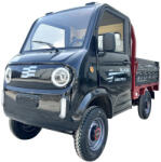 Blade Cvadriciclu electric utilitar tip camioneta electrica PICKUP BLADE CARGO PRO 12 fara permis, 3000W, viteza 25 km h, autonomie 100 km, Negru + Rosu (BLD43080NR)
