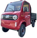 Blade Cvadriciclu electric utilitar tip camioneta electrica PICKUP BLADE CARGO PRO 12 fara permis, 3000W, viteza 25 km h, autonomie 100 km, Rosu + Negru (BLD43080RN)