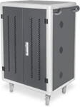 ASSMANN Mobile charging cabinet for notebooks/tablets up to 39.62 cm (15.6 inches), charging station (black) (DN-45002) - vexio
