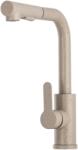 Gamma Side2 Mosogató Csaptelep - Kihúzható zuhanyfej, Bézs (BSE2-B) - rent-xgranit