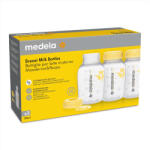 Medela mellszívóhoz anyatejtároló palack, tároló üveg 150 ml (3 db ) (HFS11)