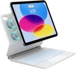 Typecase iPad 11" A16 2025 / iPad 10.9" 2022 Typecase Edge+ billentyűzettel fehér tok