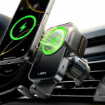 Lisen Suport Masina cu Alimentare Wireless, 15W - W605 (YL0225030014) - Black (KF2357876) - vexio
