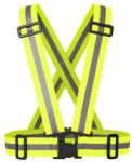 Runto RT-VEST-X05, elasztikus, sportos, állítható pántokkal, csatos záródással, sárga szín (RT-VEST-X05)
