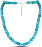  Ezüst Nyaklánc Paraiba Kvarccal, Y62671