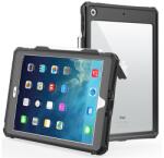 SHELLBOX Tok Álló, Bőr Hatású (Aktív Flip, Oldalra Nyíló, Kártyazseb, Koptatott Bőrhatás, Ceruza Tartó) Piros Apple iPad 10.2 (2019), Apple iPad 10.2 (2020), Apple iPad 10.2 (2021)