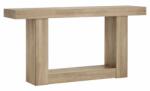  Nappali/Hálószoba asztal, Blackswan Design Farmhouse M5, világos szürke fa, 160x30x80 cm (DFDLTW3BM)