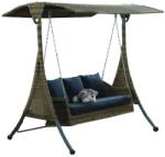 ROJAPLAST Acapulco Kerti Hintaágy - 2 Személyes - Barna