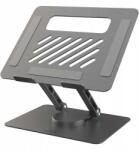 Spacecase 360 laptop állvány, alumínium, szürke, állítható, összecsukható